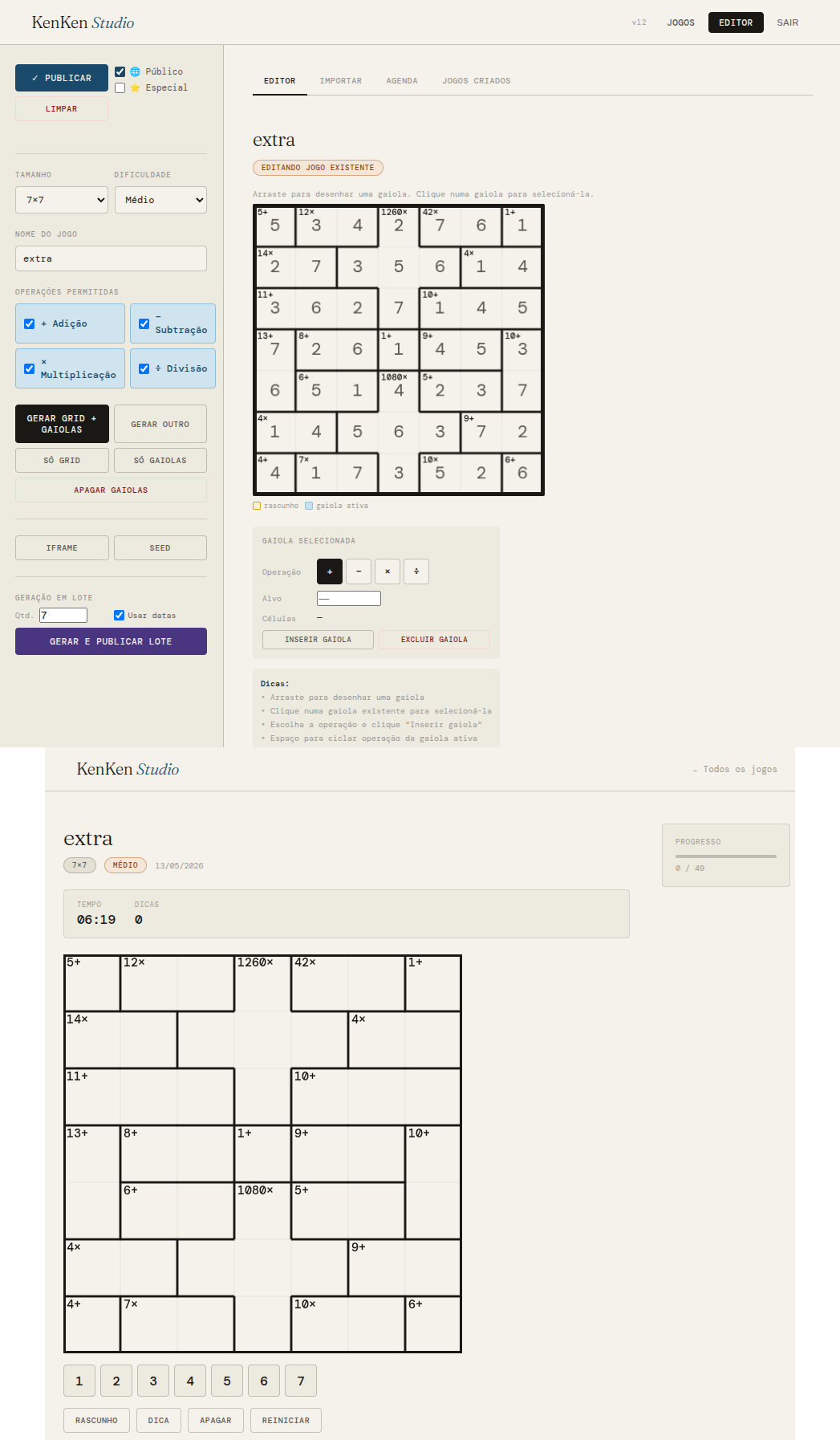 KenKen Studio (screenshot)
